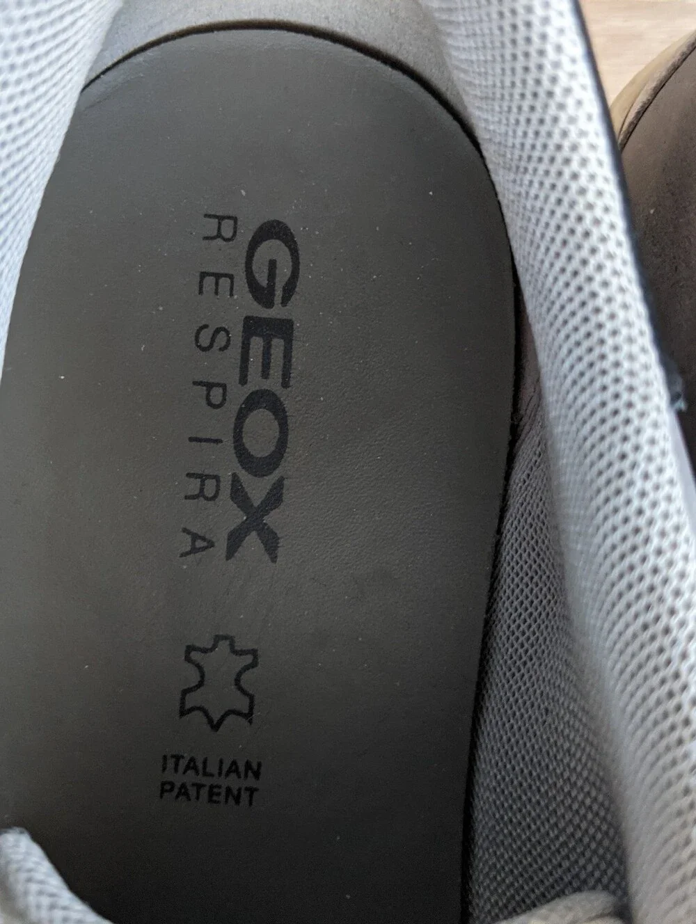 GEOX Men’s Gray Casual Sneakers
